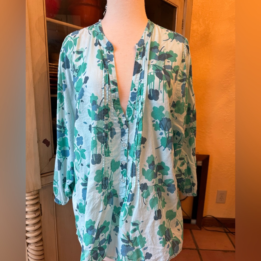 Merona Button-Front Top